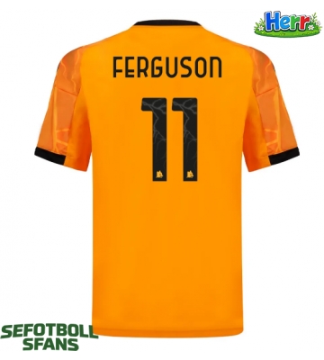 AS Roma Evan Ferguson #11 Bortatröja 2025-26 Kortärmad
